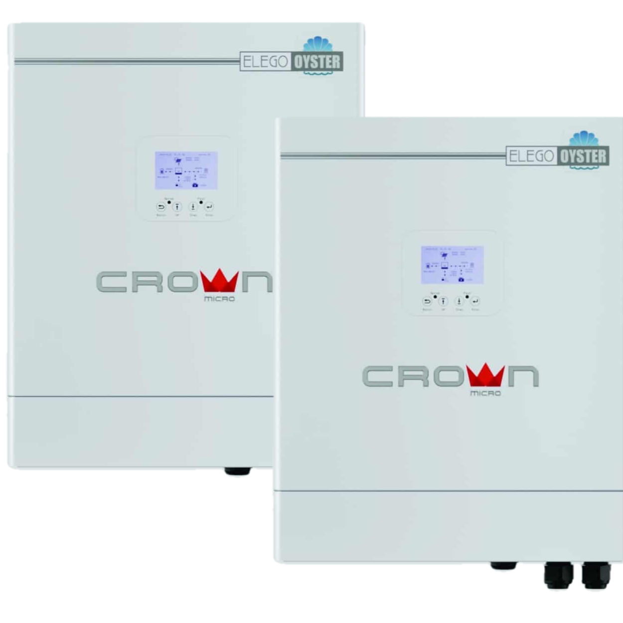 انفرتر كراون إليجو أويستر 6.5 كيلوواط (Crown Elego Oyster) - IP65 هجين