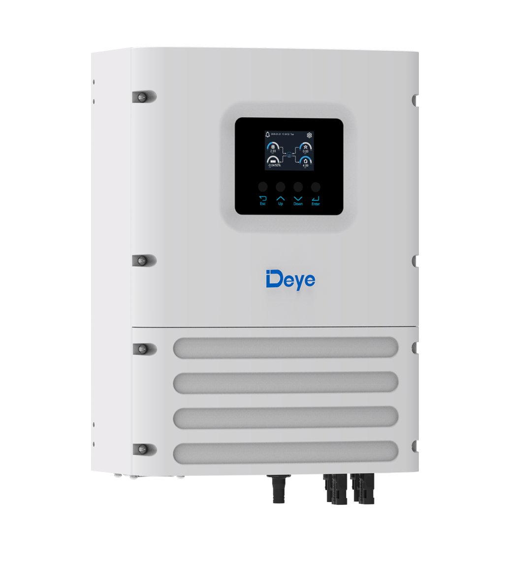 انفيرتر طاقة شمسية هجين داي Deye 6kW - نظام 48V مع حماية IP65 و MPPT مزدوج